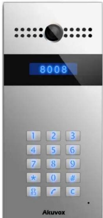8008 1 2 3 4 5 6 7 8 9 * 0 # c Akuvox