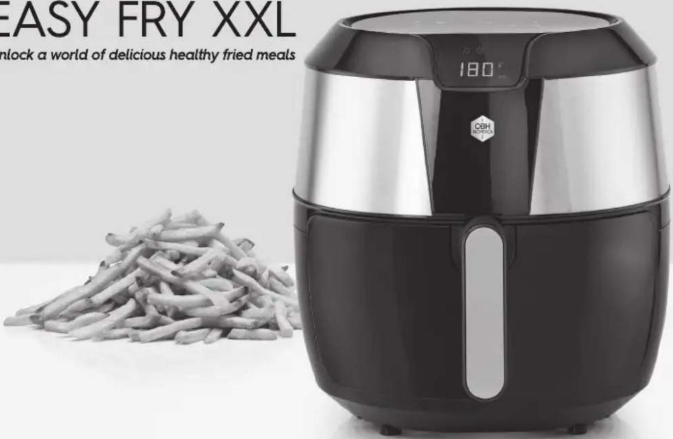 EASY FRY XXL Unlock a world of delicious healthy fried meals 180°C OBH NOTICEA
