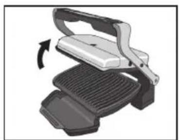 Mechanical device with a rotating lever mechanism (no text or symbols visible)