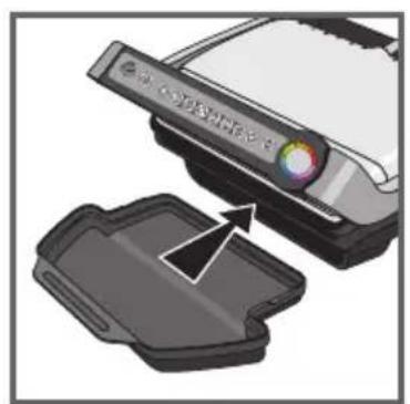 Close-up of a printer cover with a color wheel and a separate plastic cover (no text or symbols visible)
