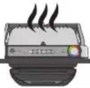OBH NORDICA OptiGrill+ GO712DS0 - Cooking using Dedicated Programs - 1