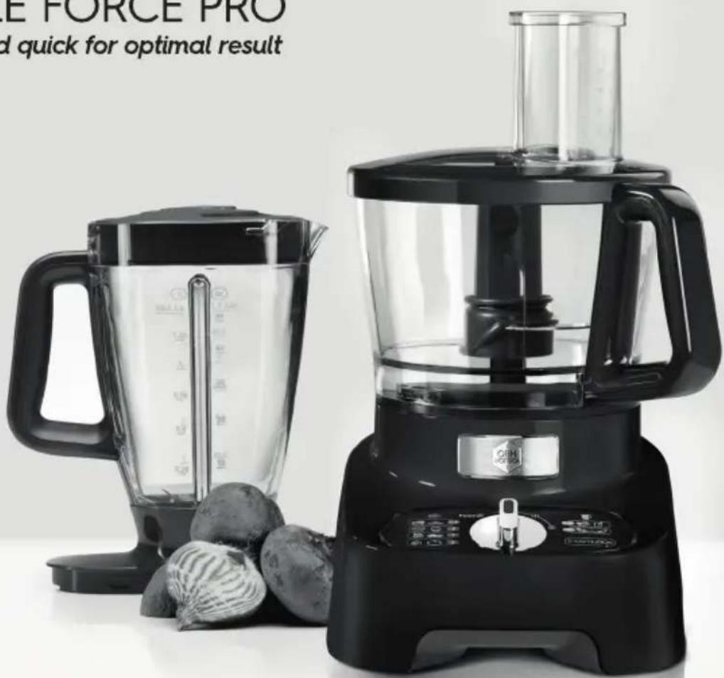 E FORCE PRO d quick for optimal result