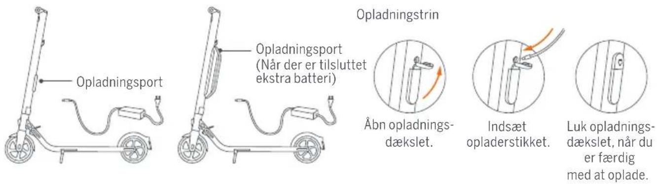 SEGWAY Ninebot KickScooter E22D - Opladning - 1