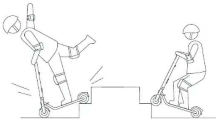 SEGWAY Ninebot KickScooter E22D - Advarsler - 18