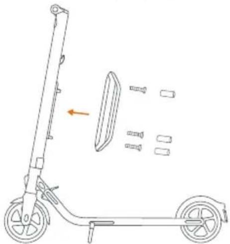 SEGWAY Ninebot KickScooter E22D - Installering af ekstra batterisæt - 2