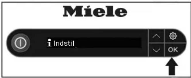 Miele i Indstil OK