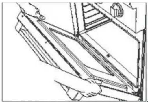 Thor TIH30 - Removing Oven Door - 4