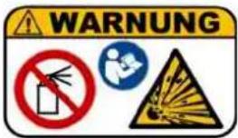 Endress ESE 110 IW/RS - Labels on the generator - 16