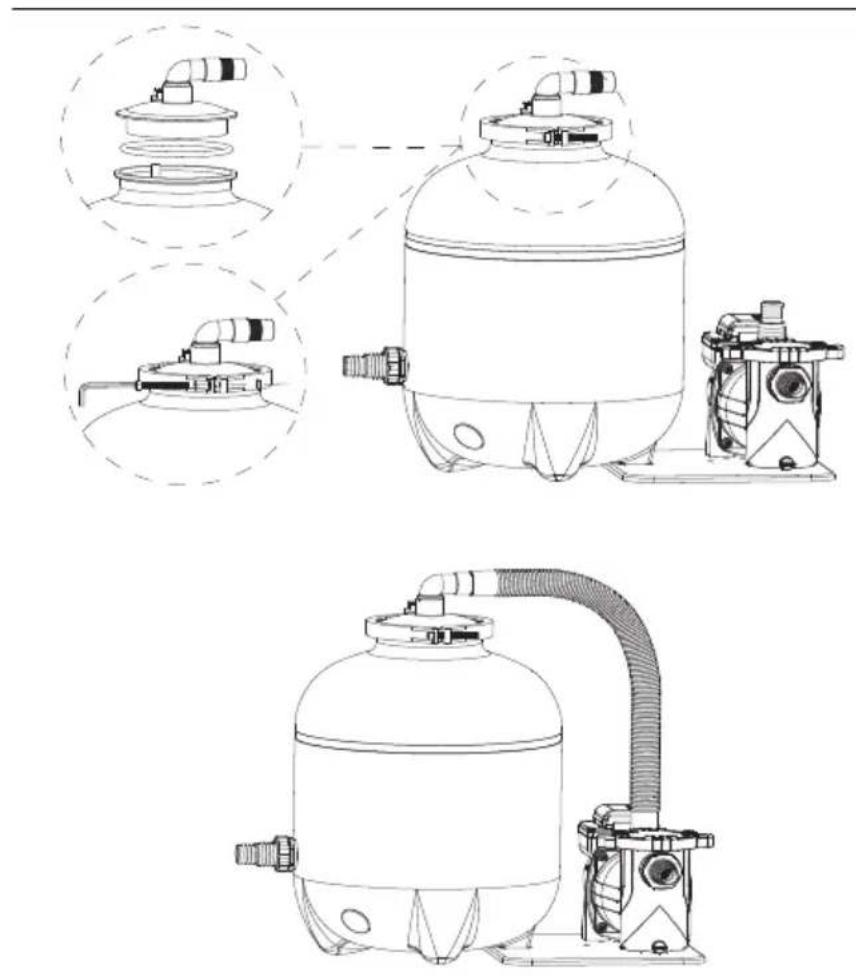 Swim & Fun Filterballs System 400W - Pumpeslangetilslutninger - 1