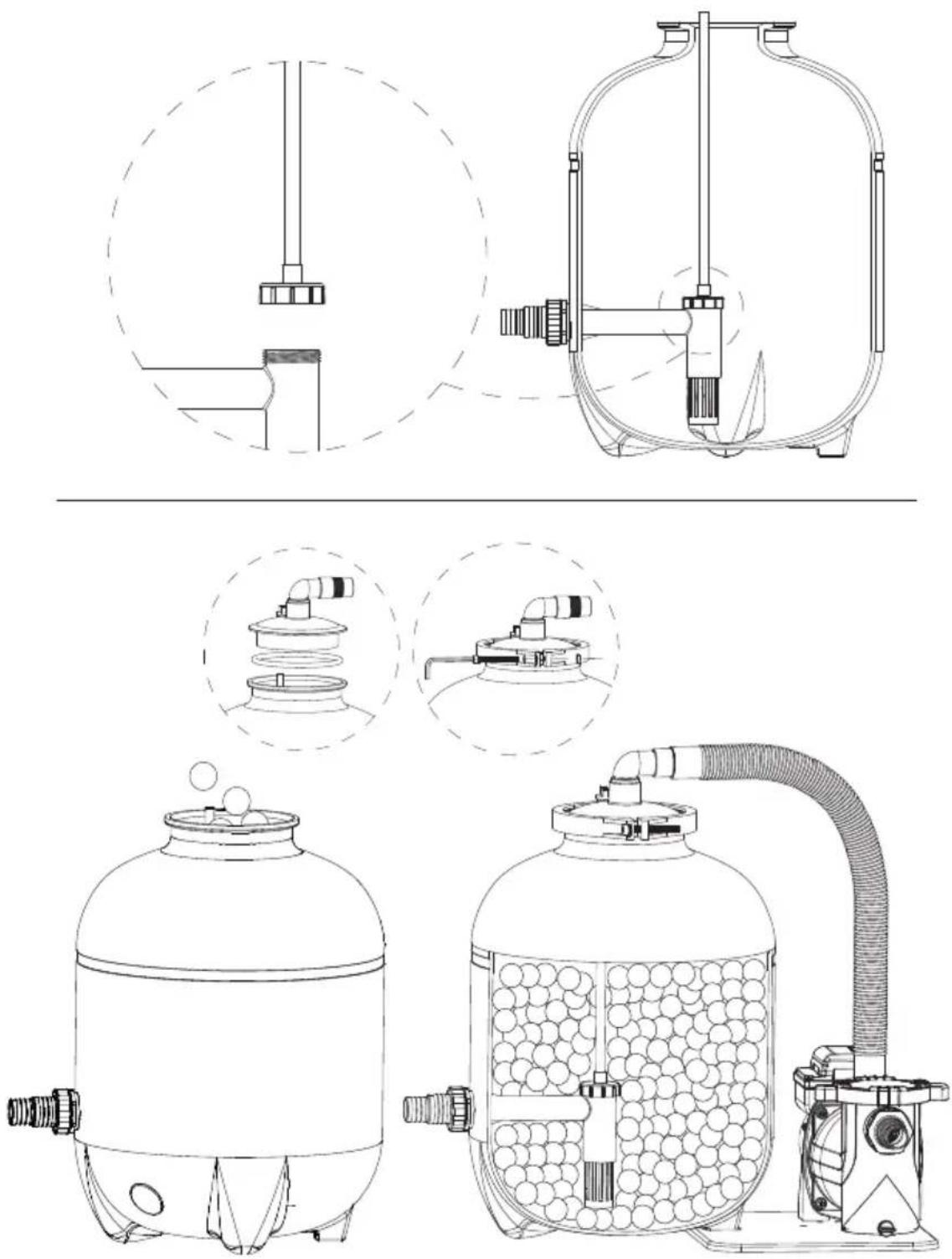 Swim & Fun Filterballs System 400W - Vianetsintä - 2