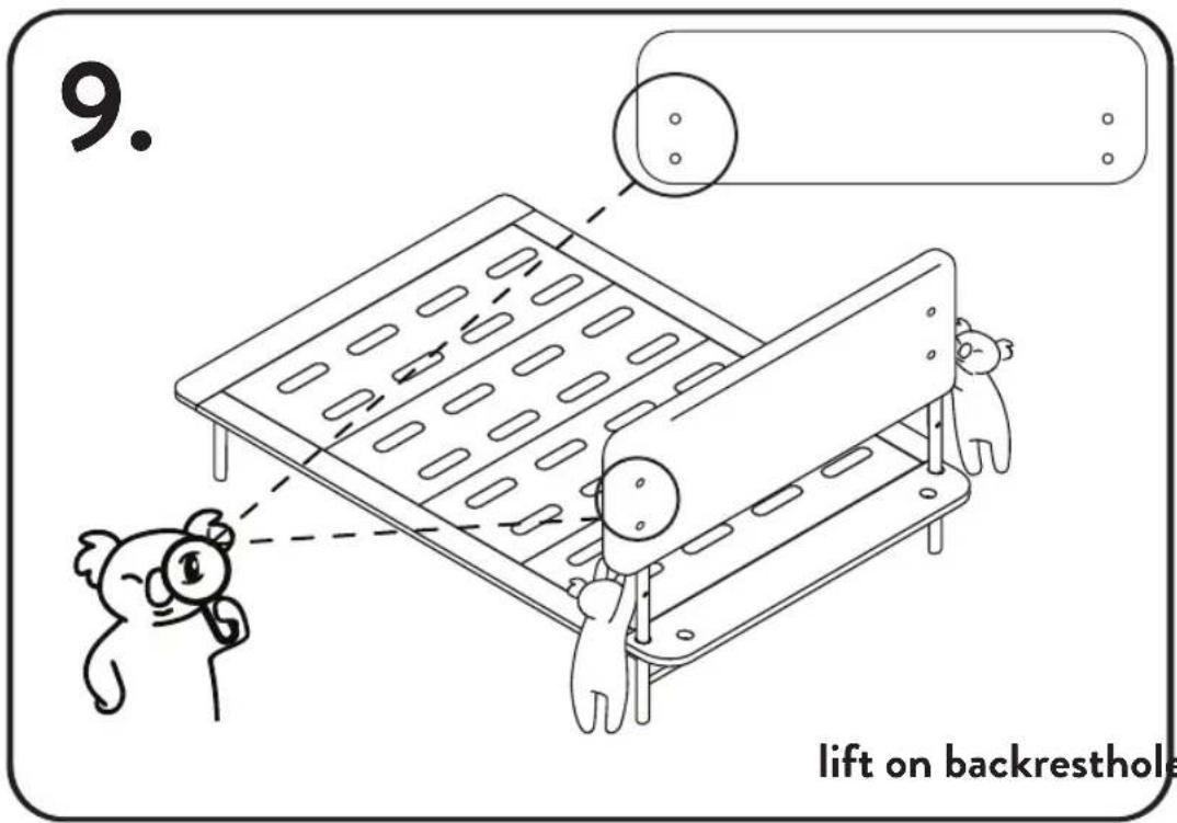 9. lift on backresthole