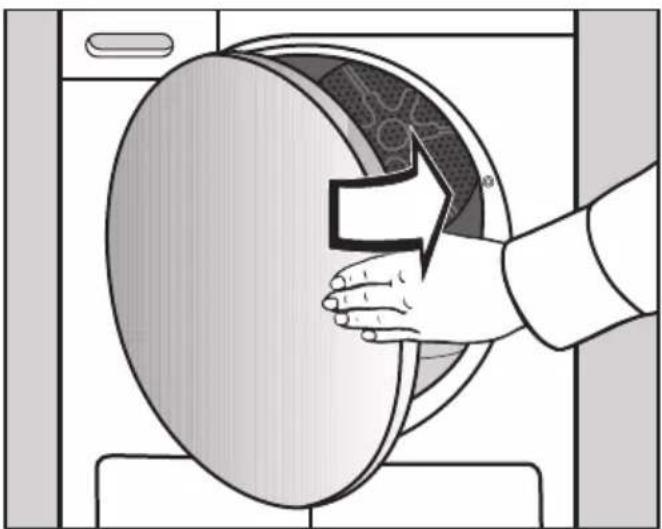 MIELE TSC364WP - Døren lukkes - 1