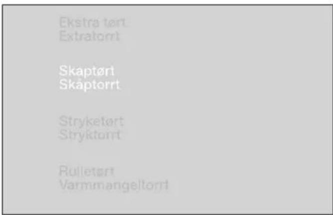 Ekstra tört Extratorrt Skaptört Skåptorrt Stryketört Stryktortt Rulletört Varmmangeltorrt