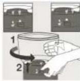 LIVOO DOD191 - To remove the Coffee bean box - 1