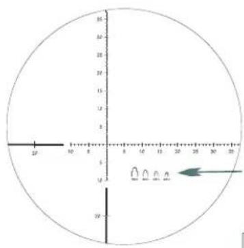 Diagram showing a circular cross-section with coordinate axes and directional arrows, likely illustrating a geometric or optical concept.