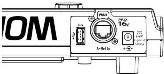 IOM Data PUSH PRO 16e A-Net In 24VDC Regulated 500 mA