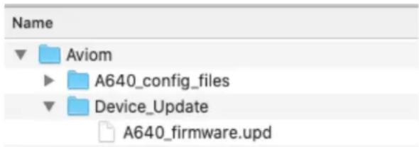 Name Aviom A640_config_files Device_Update A640_firmware.upd