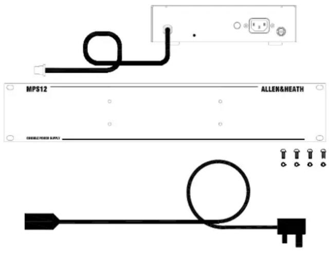 MP512 ALLEN&HEATH CEREMICS POWER SUPPLY