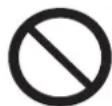 SANYO VPC-E870 - CAUTION - 2