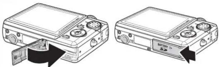 SANYO VPC-E870 - Inserting the Battery - 3