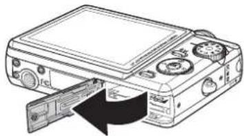 SANYO VPC-E870 - Inserting an SD/MMC Memory Card - 2