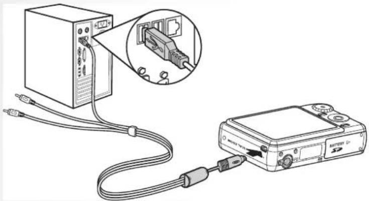 SANYO VPC-E870 - Transferring Photos/Videos to your PC - 1
