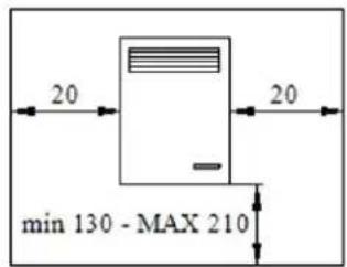 min 130 - MAX 210