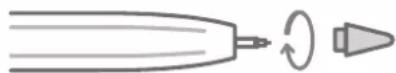 HUAWEI MateBook E Go - Changing the stylus tip - 2