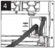 Cylinda TK6280 - Tilslutning af afløbsslangen - 4