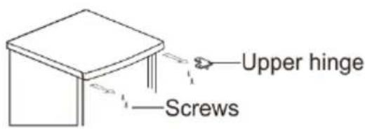 Scandomestic SKS 136 W - Door reversing - 1