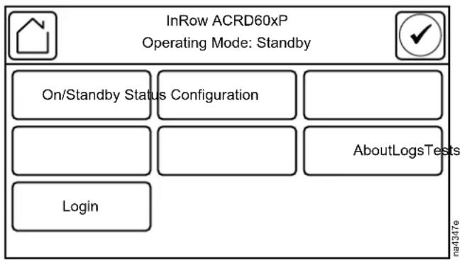 APC ACRD600P - Main Menu Screen - 2