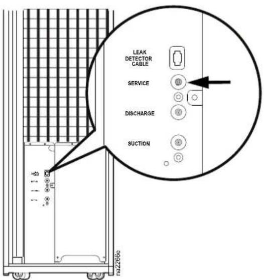 LEAK DETECTOR CABLE SERVICE DISCHARGE SUCTION ma2268e