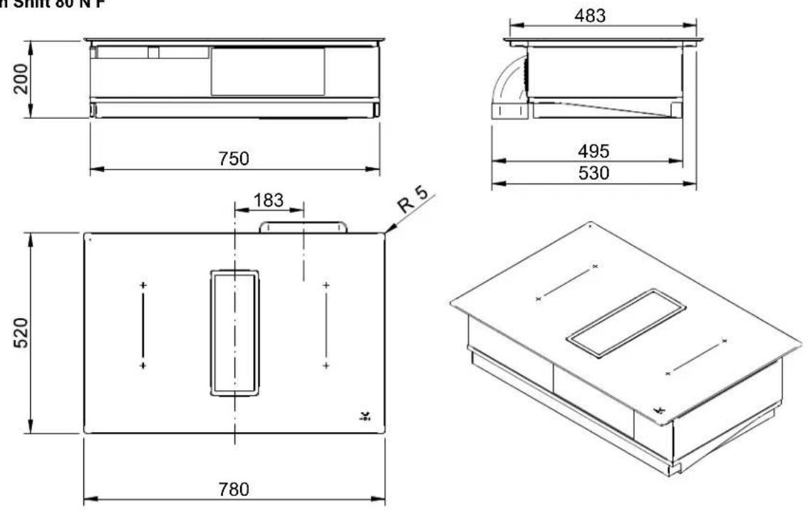 EICO Phantom Shift 80 N F Frame - Tool and aids / Værktøj og hjælpemidler - 1