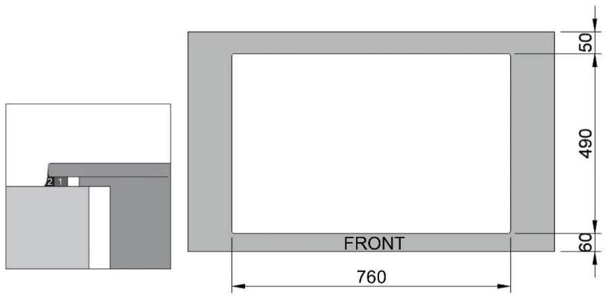 2 1 FRONT 760 50 490 60