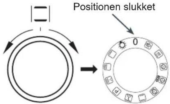 GRAM KIP 17043-60 N - Funktionsknap - 1