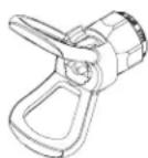 WAGNER HeavyCoat 950 E - Tabel Airless spuitdoppen - 2