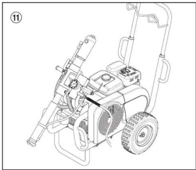 WAGNER HeavyCoat 950 E - Posição de funcionamento II (fig. 11) - 1
