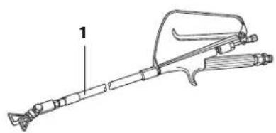 WAGNER HeavyCoat 950 E - Reservdelsbild Diagrama das peças sobresselentes - 1