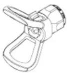 WAGNER HeavyCoat 950 E - Tabla de boquillas Airless - 2