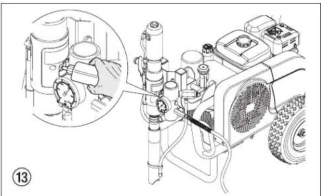 WAGNER HeavyCoat 950 E - Manguera de alta presión, pistola de pulverización y aceite separador - 3