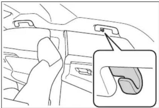 SUBARU Solterra Touring (2023) - Coat hooks - 1
