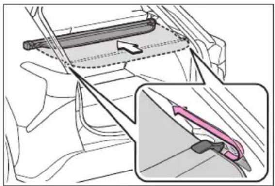 SUBARU Solterra Touring (2023) - ■Removing the luggage cover - 1