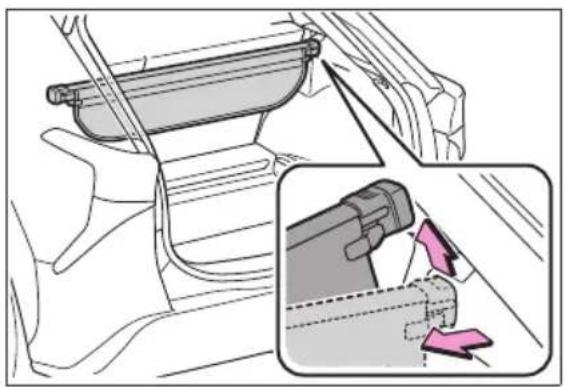 SUBARU Solterra Touring (2023) - ■Removing the luggage cover - 2