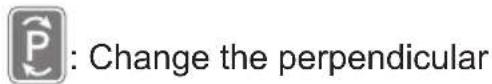 : Change the perpendicular