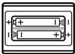 MELICONI Gumbody Personal 4 plus - INSERTING THE BATTERIES - 1