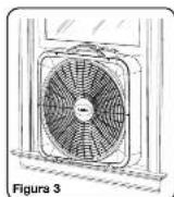 Lasko Weather-Shield Select B20573 - INSTRUCCIONES DE VENTANA (Figura 3) - 2