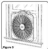 Lasko Weather-Shield Select B20573 - WINDOW INSTRUCTIONS (Figure 3) - 2