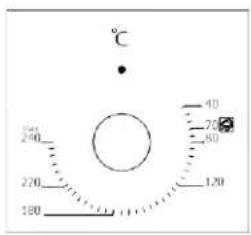 °C 240 220 180 40 70 80 120