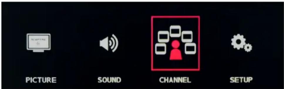 PICTURE SOUND CHANNEL SETUP
