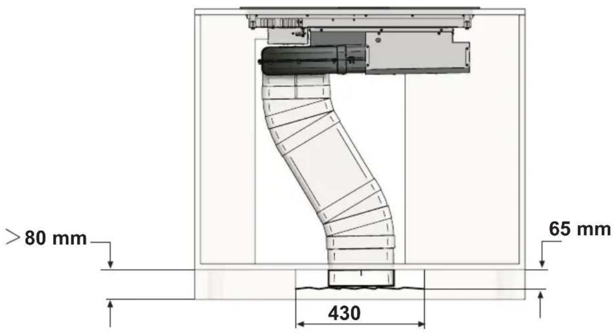 >80 mm 65 mm 430